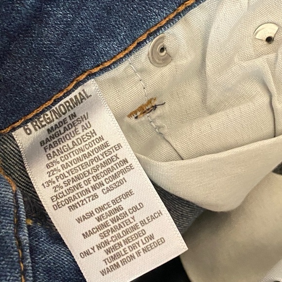 AREOSPOTALE Premium Seriously Stretchy Denim Jeggings High Rise Size 6 Regular - Picture 11 of 14